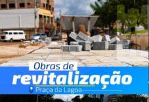 Obras na Lagoa